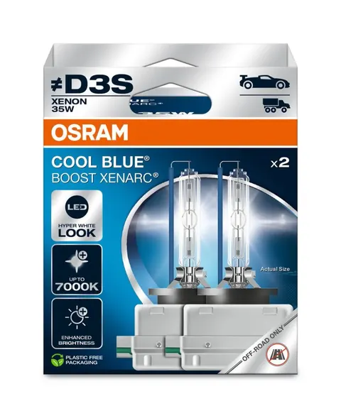 Żarówki ksenonowe D3S 35W PK32d-5 OSRAM Cool Blue Boost – 2 szt.