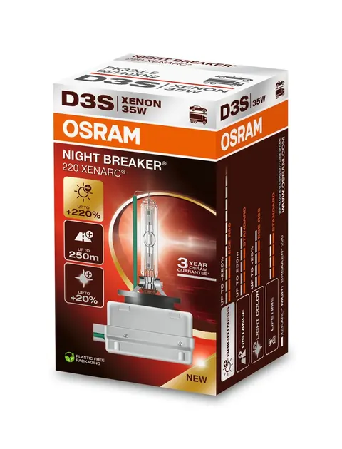 Żarówka ksenonowa D3S 35W PK32d-5 OSRAM Xenarc Night Breaker 220