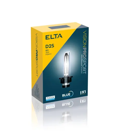 Żarówka ksenonowa D2S 85V 35W P32d-2 ELTA VisionPro Sport