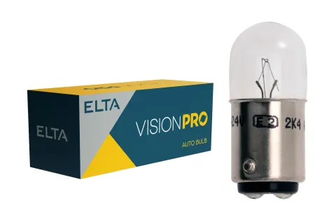 Żarówki samochodowe 6V 3W BA15d ELTA VisionPro – 10 szt.
