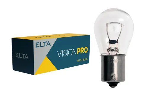 Żarówki samochodowe P21W 6V 21W BA15s ELTA VisionPro – 10 szt.