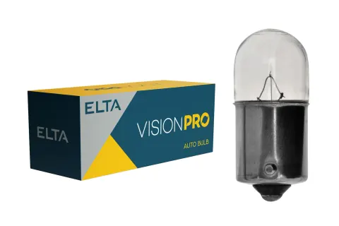 Żarówki samochodowe R10W 6V 10W BA15s ELTA VisionPro – 10 szt.