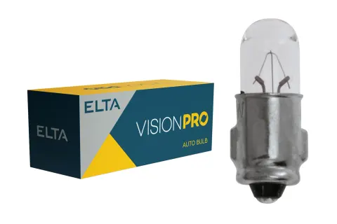 Żarówki samochodowe 6V 1,2W BA7s ELTA VisionPro – 10 szt.