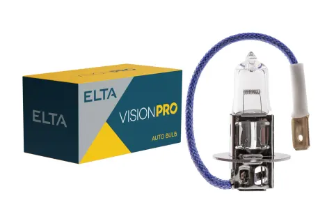 Żarówka samochodowa H3 48V 45W PK22s ELTA VisionPro