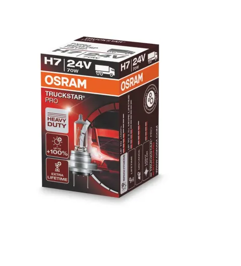 Żarówka samochodowa H7 24V 70W PX26d OSRAM Truckstar Pro