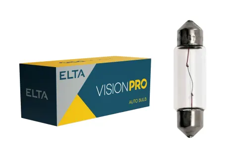 Żarówki samochodowe C5W 24V 5W SV8,5 41mm ELTA VisionPro – 10 szt.