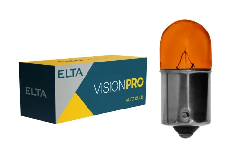 Żarówki samochodowe R5W 24V 5W BA15s pomarańczowe ELTA VisionPro – 10 szt.