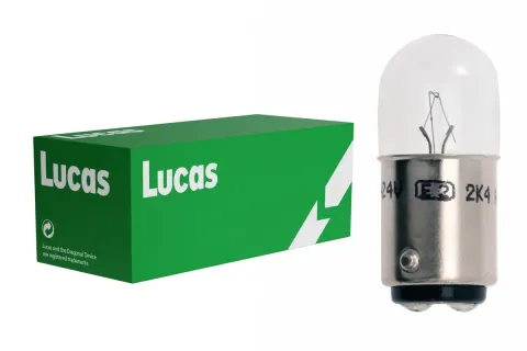 Żarówki samochodowe R5W 24V 5W BA15d Heavy Duty Lucas – 10 szt.