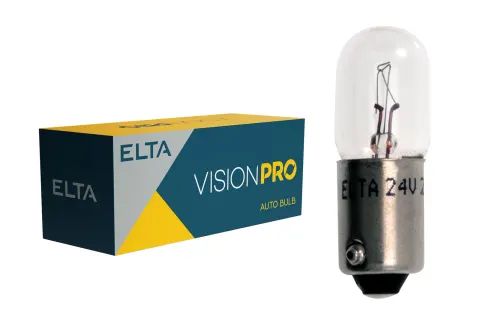 Żarówki samochodowe T3W 24V 3W BA9s ELTA VisionPro – 10 szt.