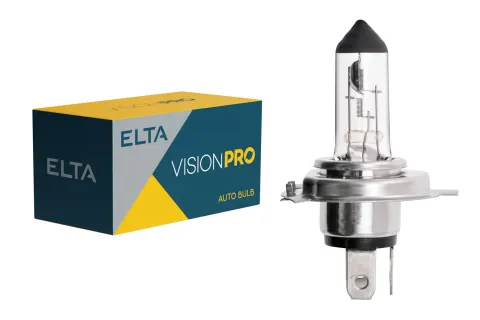 Żarówka samochodowa H4 24V 100/90W P43t ELTA VisionPro