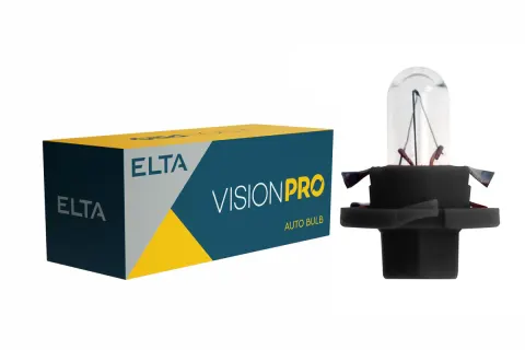 Żarówki zegarowe 24V 1,2W BX8,4d ELTA VisionPro – 10 szt.