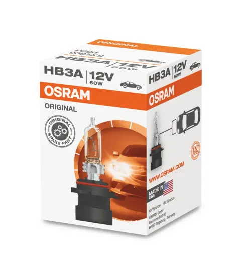 Żarówka samochodowa HB3A 12V 60W P20d OSRAM