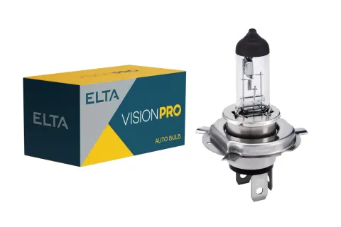 Żarówka samochodowa H19 12V 60/55W PU43t-3 ELTA VisionPro