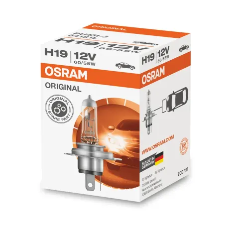 Żarówka samochodowa H19 12V 60/55W PU43t-3 OSRAM