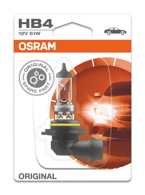 Żarówka samochodowa HB4 12V 55W P22d OSRAM, nr kat. 9006-01B