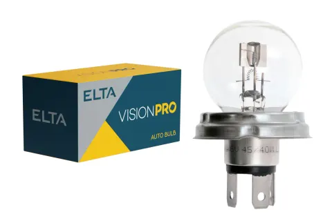 Żarówka samochodowa R2 12V 45/40W P45t ELTA VisionPro