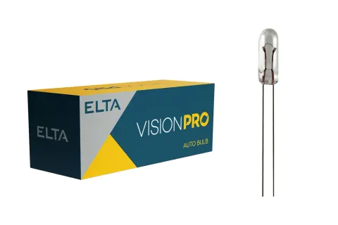Żarówki samochodowe 12V 0,48W T1 ELTA VisionPro – 10 szt.