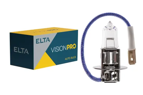 Żarówka samochodowa H3 12V 35W PK22s ELTA VisionPro