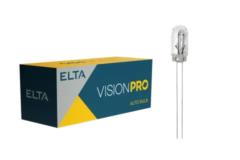 Żarówki samochodowe 12V 0,36W T1 ELTA VisionPro – 10 szt.