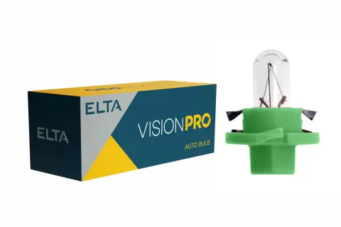 Żarówki zegarowe 12V 2W BX8,4d ELTA VisionPro – 10 szt.