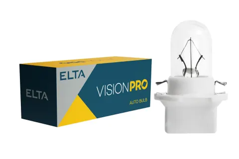Żarówki zegarowe 12V 2W B12,9d ELTA VisionPro, nr kat. EB0534TB – 10 szt.