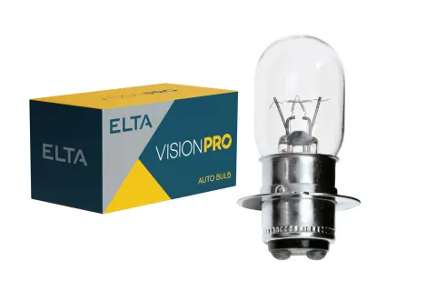 Żarówka samochodowa 12V 25/25W PX15d półhalogenowa ELTA VisionPro