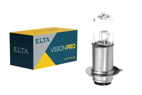Żarówka samochodowa 12V 25/25W P15d-3 ELTA VisionPro