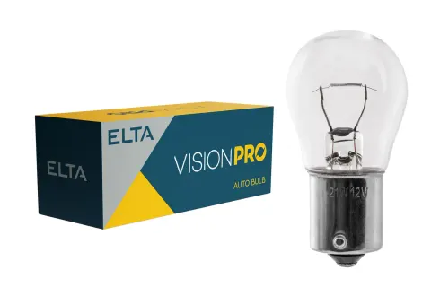 Żarówki samochodowe 12V 21W BAU15s ELTA VisionPro – 10 szt.
