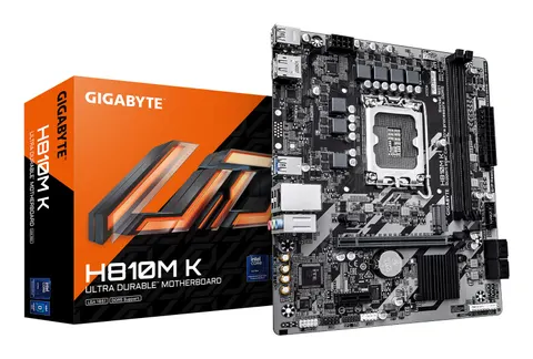 GIGABYTE H810M K płyta główna Intel H810 LGA 1851 (Socket V1) micro ATX