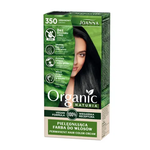 JOANNA ORGANIC Farba do włosów 350 HEBAN