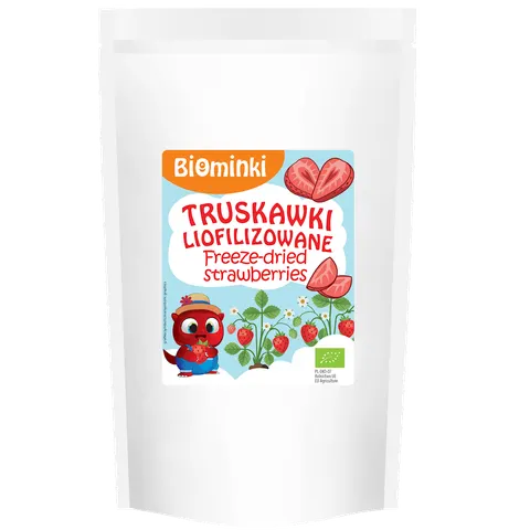 Truskawki Liofilizowane Bio 30 g - Biominki