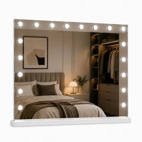 Lustro podświetlane LED HOLLYWOOD 80x65cm