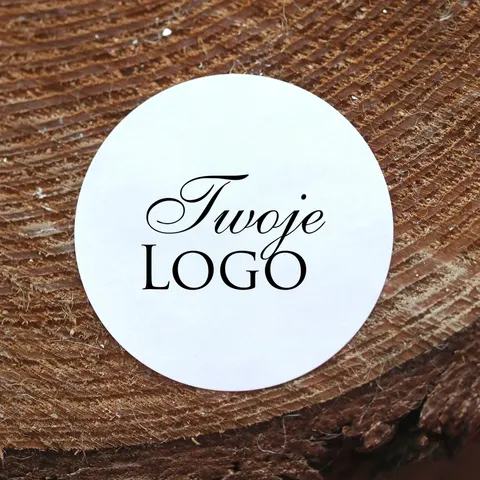 Naklejki z logo