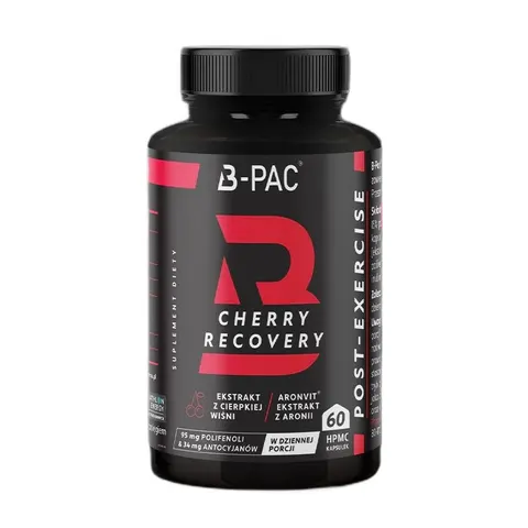 AronPharma B-PAC Cherry Recovery suplement diety 60 kapsułek