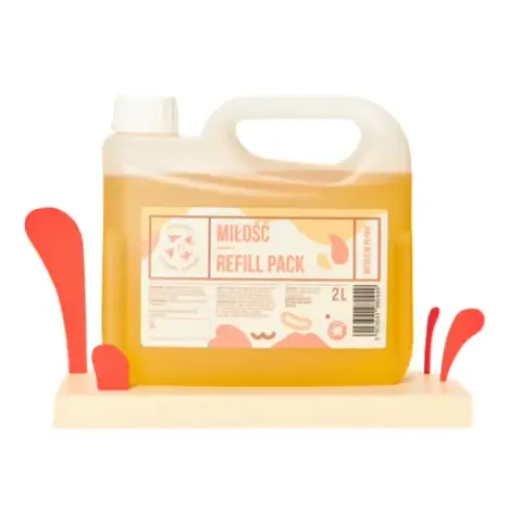 4 SZPAKI Refill Mydło Miłość 2L