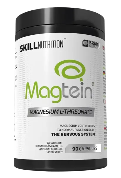 SKILL NUTRITION Magtein, Magnesium L-Threonate (90 kaps.)