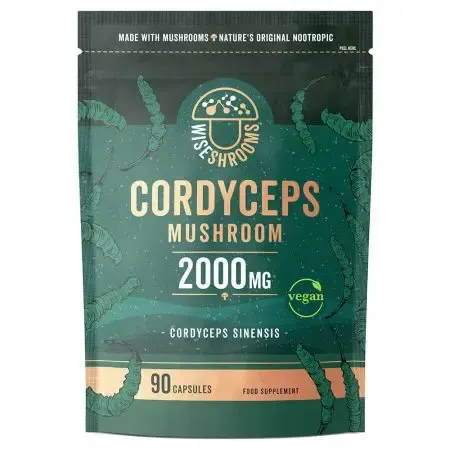 WISESHROOMS Cordyceps 2000 mg (90 kaps.)
