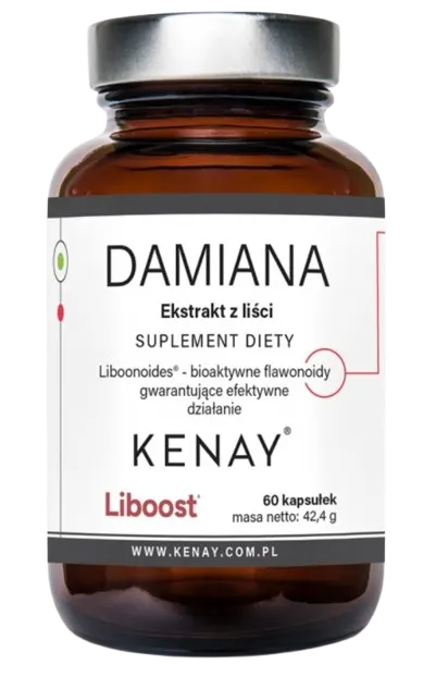 KENAY DAMIANA Ekstrakt z liści (60 kaps.)