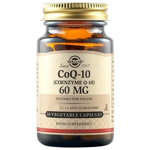 SOLGAR CoQ-10 60 mg - Koenzym Q10 60 mg (30 kaps.)