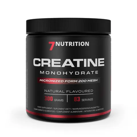 7NUTRITION Creatine Monohydrate Natural - Monohydrat Kreatyny - smak naturalny (300 g)