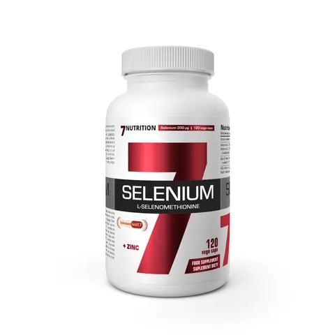 7NUTRITION Selenium L-selenomethionine + Zinc - Selen + Cynk (120 kaps.)