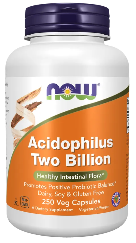NOW FOODS Acidophilus 2 Billion (250 kaps.)