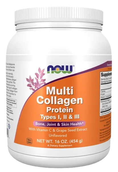NOW FOODS Multi Collagen Protein (454 g)