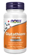 NOW FOODS Glutation 250 mg (120 kaps.)