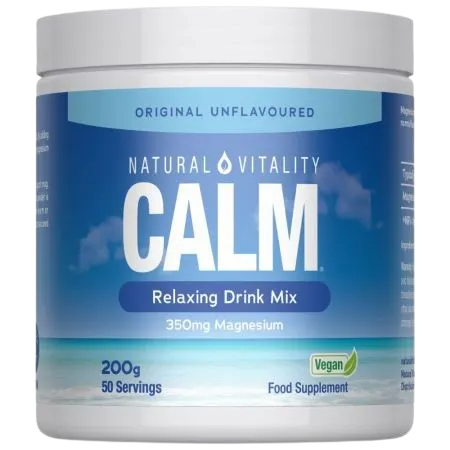 NATURAL VITALITY Calm Relaxing Drink Mix, smak naturalny (200 g)