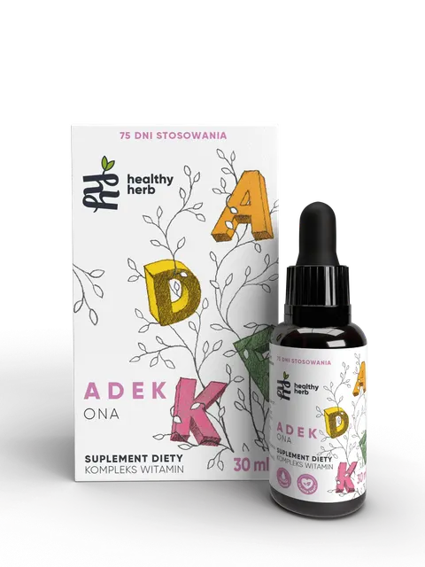ADEK ONA witaminy w kroplach dla kobiet 30 ml