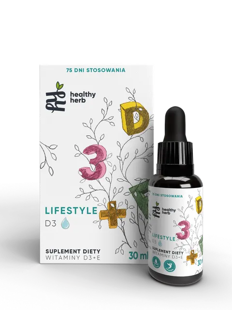 Witamina D3 +E Lifestyle 4000UI w kroplach 30 ml