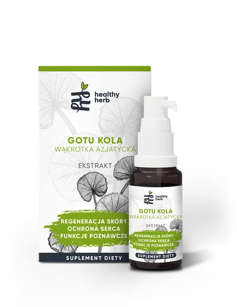 GOTU KOLA ekstrakt - wąkrotka azjatycka, adaptogeny