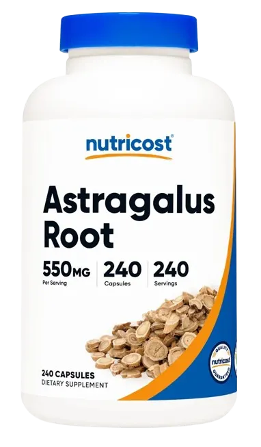 NUTRICOST Astragalus 550 mg - Traganek 550 (240 kaps.)