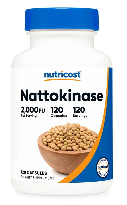NUTRICOST Nattokinase 2,000 FU - Nattokinaza (120 kaps.)
